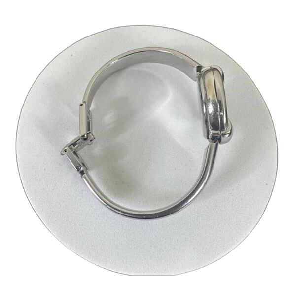 Gucci Vintage 1400L Silver Stainless Steel Horsebit Buckle Watch (GGXX100) - Picture 8 of 13